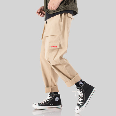Pantalones Casuales Ajuste Relajado Versátiles Todo Terreno - Image 4