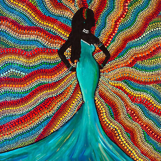 Pintura de Diamantes Estilo Deborah Malcolm