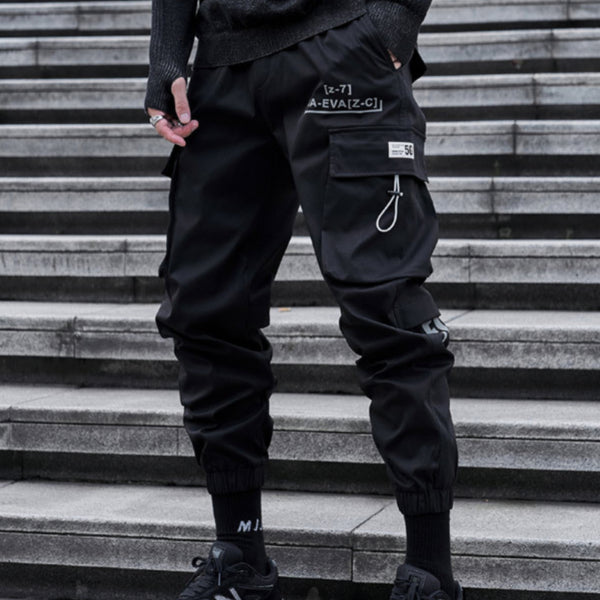 Pantalones Casuales de Moda Japonesa para Hombre - Estilo Street Wear