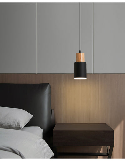 Lámpara de Techo Macarrón de Madera - Diseño Minimalista y Elegante - Image 16