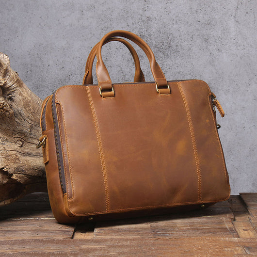 Maletín de Cuero Genuino para Hombre - Estilo Ejecutivo Profesional - Image 10