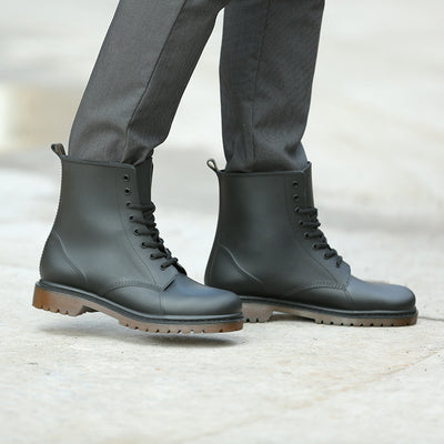 Botas Cortas Casuales Impermeables Antideslizantes para Hombre - Image 7