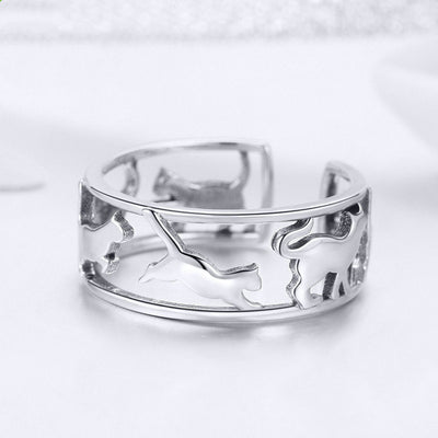 Anillo Ajustable Diseño Gato para Amantes de Felinos - Image 6