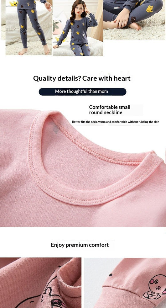 Conjunto de Ropa Interior y Camisetas Base Layer 100% Algodón para Otoño - Image 11