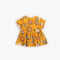 Vestido Infantil Estampado con Dibujos Animados - Manga Corta Verano
