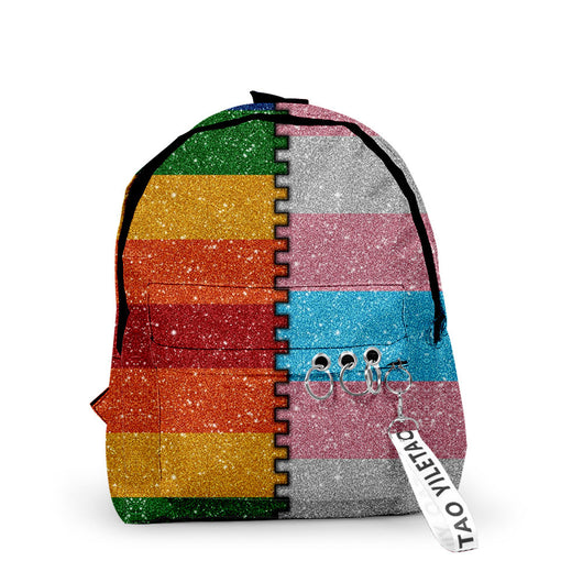 Mochila Escolar Unisex con Impresión 3D Digital - Estilo Moderno para Estudiantes - Image 18