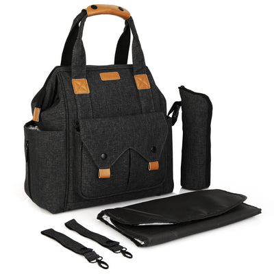Mochila Maternal Multifunción Coolbell - Bolso Organizador para Mamá con 5 Accesorios - Image 4