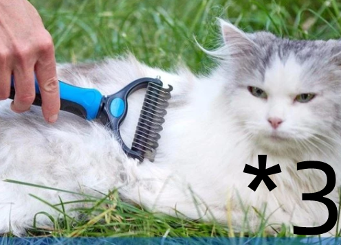 Peine Desenredante de Bordes Redondeados para Perros y Gatos - Image 10