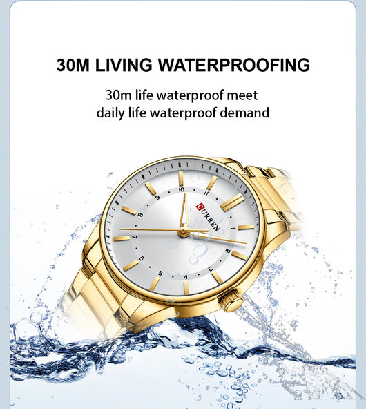 Reloj Hombre Esfera Grande Resistente al Agua - Image 13