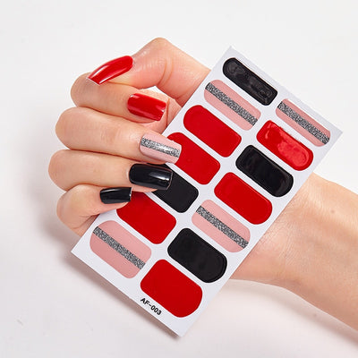 Esmaltes y Stickers de Diseño para Uñas - Colores Sólidos y Arte Creativo - Image 41
