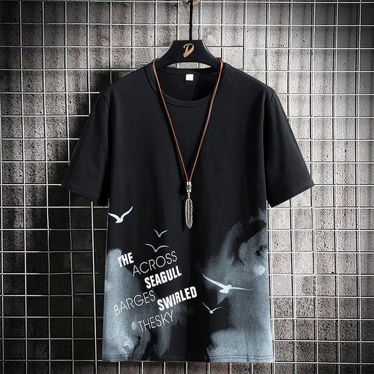 Camiseta Casual Cuello Redondo Manga Corta - Image 13