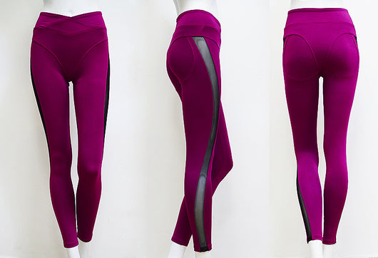 Leggings Deportivos de Cintura Alta con Elástico para Yoga - Image 23