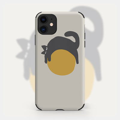 Funda para iPhone 12 con Arte de Gatito Pintado a Mano - Image 10