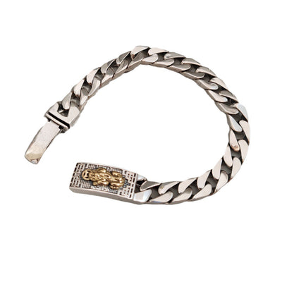 Pulsera Cubana de Plata S925 - Joyería Versátil para Hombre y Mujer - Image 3