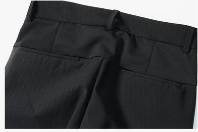 Pantalones Harem Sueltos a Rayas Negras - Image 8