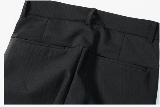 Pantalones Harem Sueltos a Rayas Negras - Image 8
