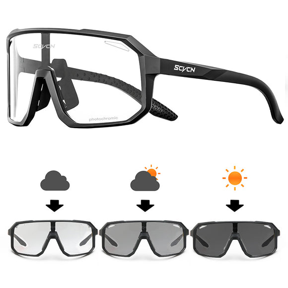 Gafas Fotocromáticas para Andar en Bicicleta - Uso Día y Noche