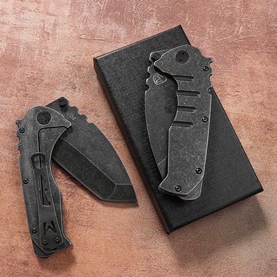 Cuchillo Táctico Plegable de Acero Reforzado para Aventuras al Aire Libre - Image 6