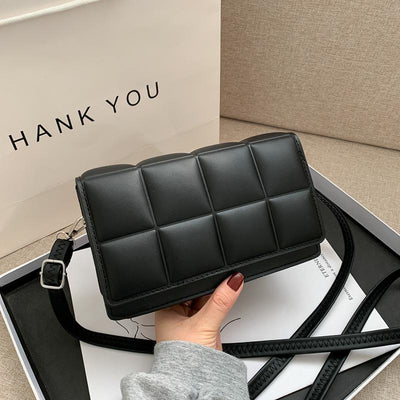 Bolso Bandolera Rombo Elegante - Diseño Minimalista
