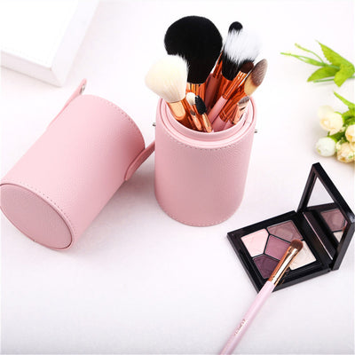 Set de Brochas de Maquillaje con Fibra Sintética de Colores - Image 3