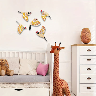 Juego de Pájaros Voladores en Madera - Decoración para el Hogar - Image 4