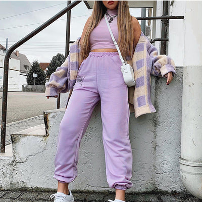 Pantalones de cintura alta con bordado de mariposas - Image 15