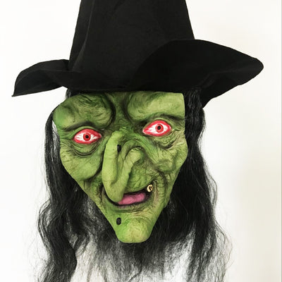Máscara de Grimace Halloween con Cabello Largo - Image 8
