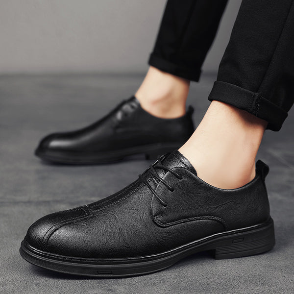 Zapatos Casuales para Hombre Talla Grande - Cuero Genuino con Suela Flexible