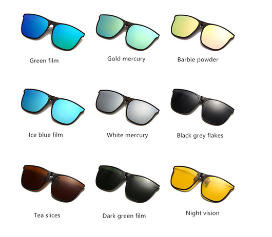 Gafas de Sol Polarizadas con Clip Adaptable - Lentes de Color Cambiante - Image 11