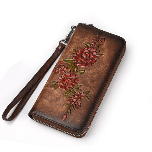 Bolso de Cuero Genuino Curtido Artesanalmente con Acabado Rústico - Image 5