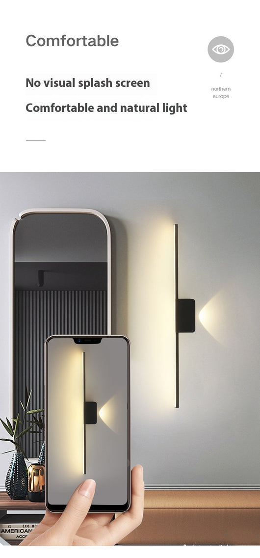 Espejo LED Minimalista de Lujo Moderno con Iluminación Frontal - Image 11