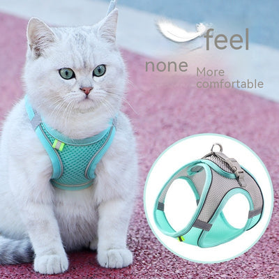 Arnés de Tracción con Correa para Gatos - Chaleco de Paseo Seguro - Image 11