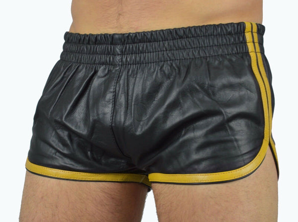 Pantalones de Cuero PU Ajustados con Tirantes - Estilo Casual Monocromático