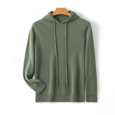 Sudadera con Capucha de Punto Cálida para Hombre - Tejido Suave y Reconfortante - Image 11