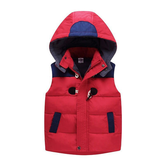Chaleco Acolchado con Capucha para Niños y Niñas - Uniforme Jardín Infantil - Image 8
