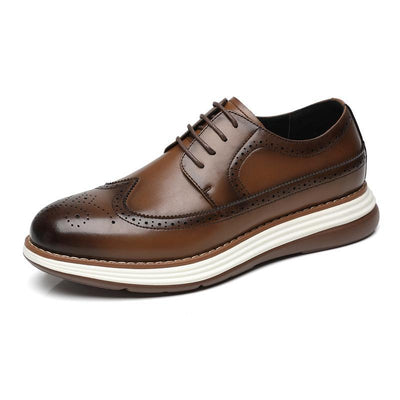 Zapatos de Cuero Ejecutivos para Hombre con Suela Gruesa Ultra Confortable - Image 5