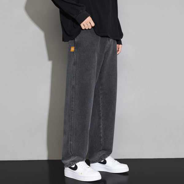Pantalones Rectos Holgados para Hombre