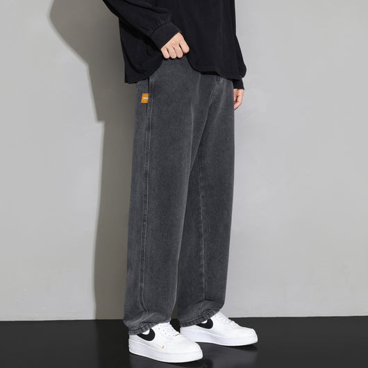 Pantalones Rectos Holgados para Hombre