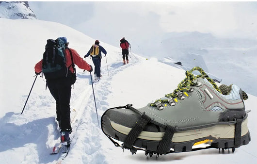 Crampones Reforzados de 24 Puntas - Cubierta Antideslizante para Calzado - Image 6