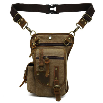Bolsa Mensajera de Lona para Hombre - Estilo Casual y Versátil - Image 12