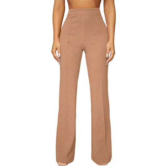 Pantalones de Cintura Alta para Mujer - Elegancia Profesional y Comodidad Diaria - Image 10