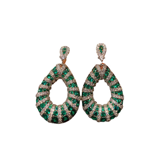 Aretes Coreanos de Temperamento Elegante con Detalles en Oro - Image 12