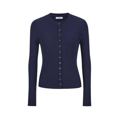 Cardigan Tejido Abotonado para Mujer con Chaleco Integrado - Image 9