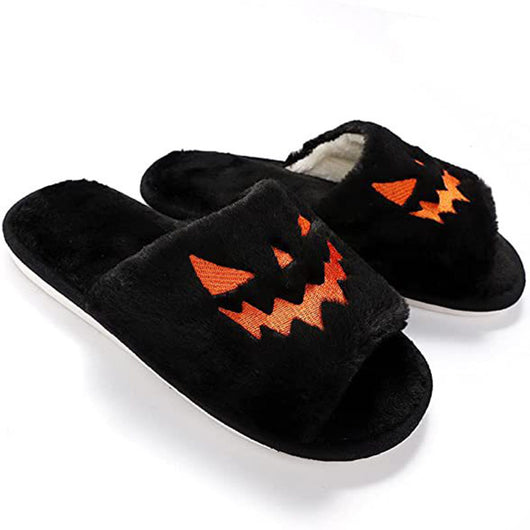 Pantuflas Cálidas de Invierno Halloween para Mujer - Cómodas y Adorables - Image 12