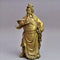 Estatua de Bronce de Guan Gong con Sello del Dios de la Riqueza
