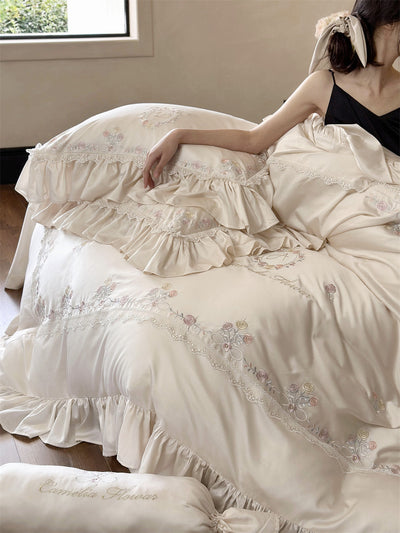 Juego de Cama Tencel de 4 Piezas para Niñas - Suave y Duradero - Image 12