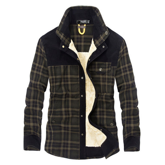 Camisa de Cuadros Manga Larga