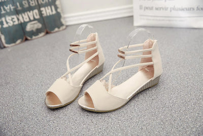 Sandalias con Tira Frontal y Tacón Bajo Cómodo - Image 15