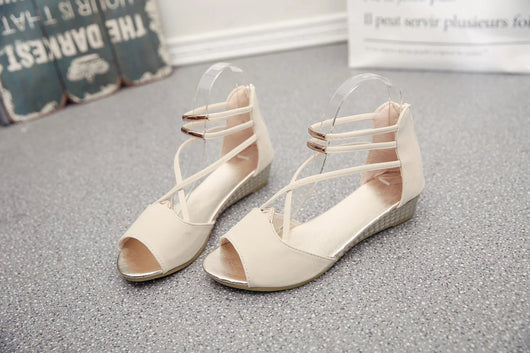 Sandalias con Tira Frontal y Tacón Bajo Cómodo - Image 15