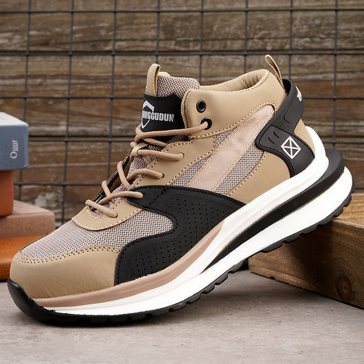Zapatos de Protección Laboral Antiaplastamiento y Antipenetración para Sitios de Construcción - Image 3